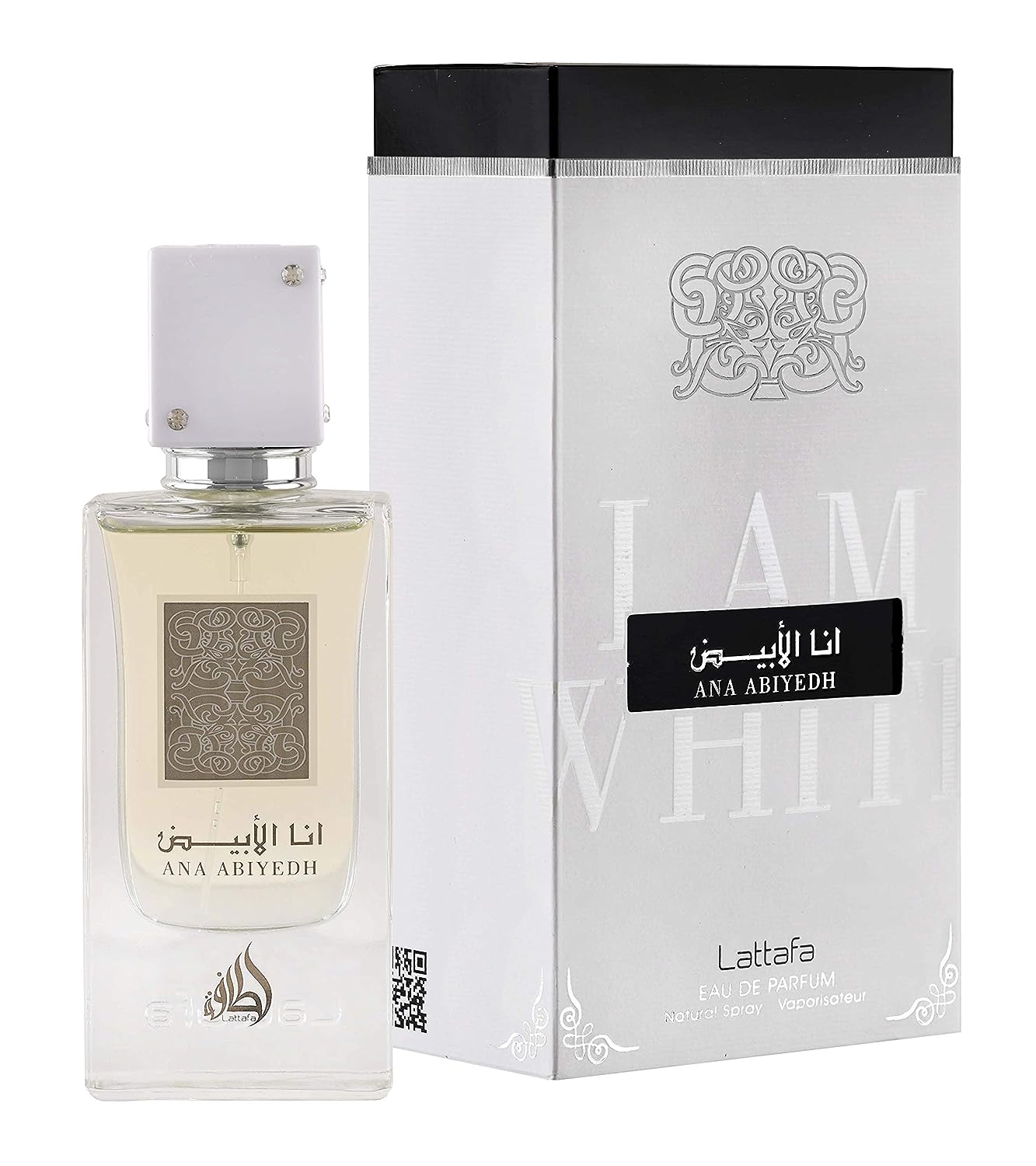 Ana Abiyedh I Am White By Lattafa - 2.0oz - Fox Global Commerce - Perfume & Cologne - Unisex - UPC: 6291106066890