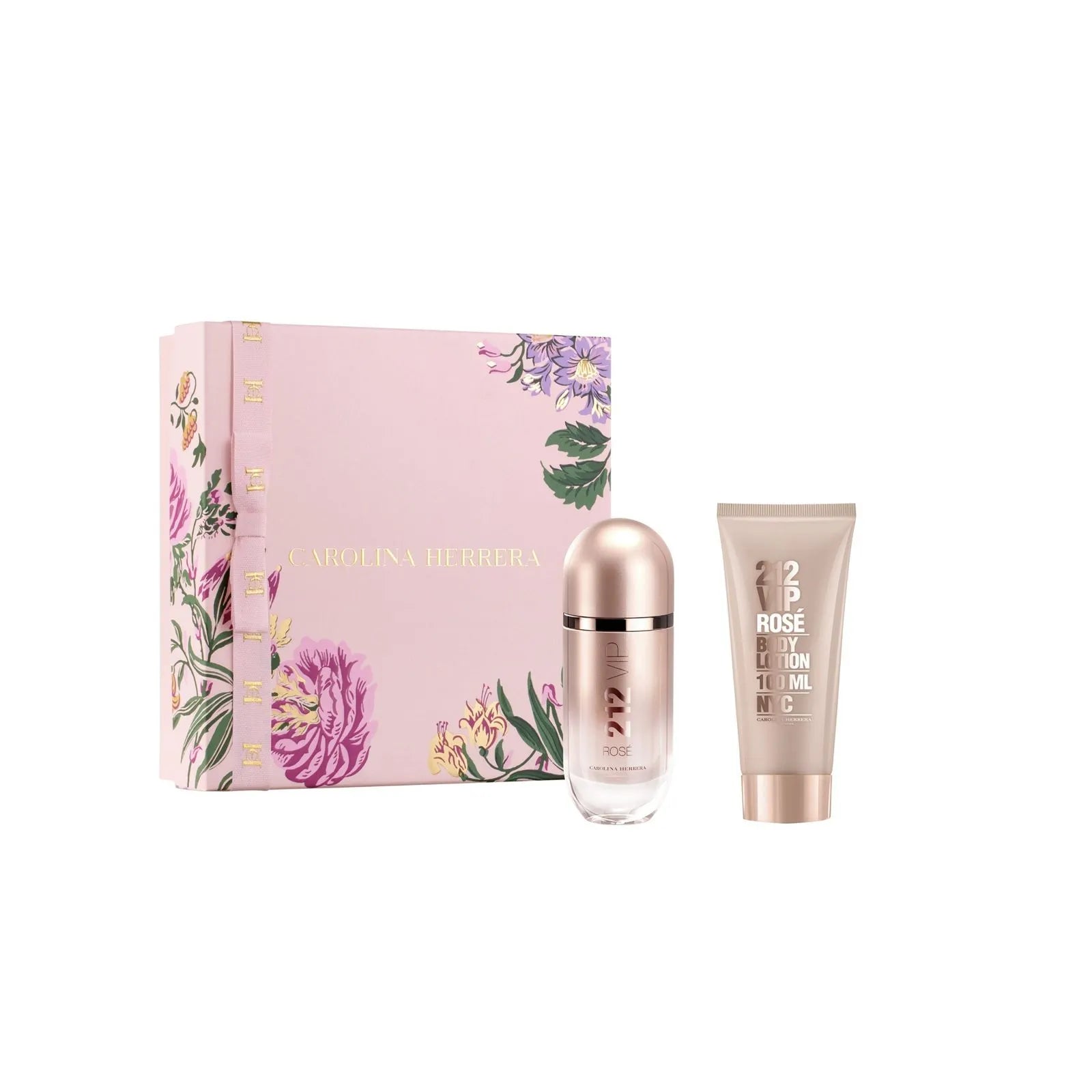 212 VIP Rose 2pcs Set By Carolina Herrera