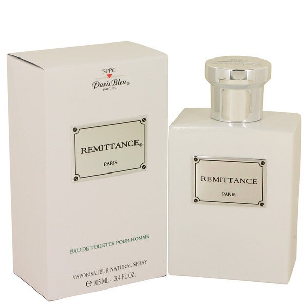 Remittance By Paris Bleu - 3.4oz - Fox Global Commerce - Cologne - Male - UPC: 3442151050966