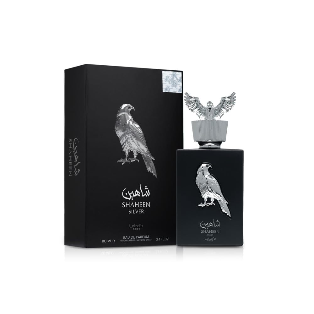 Pride Shaheen Silver By Lattafa - 3.4oz - Fox Global Commerce - Perfume & Cologne - Unisex - UPC: 6291108738658