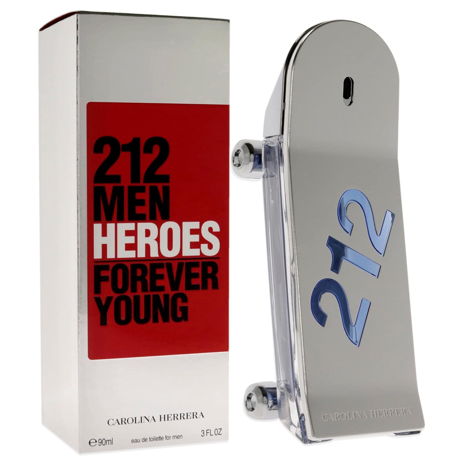 212 Men Heroes Forever Young By Carolina Herrera - 3.0oz - Fox Global Commerce - Cologne - Male - UPC: 8411061972656