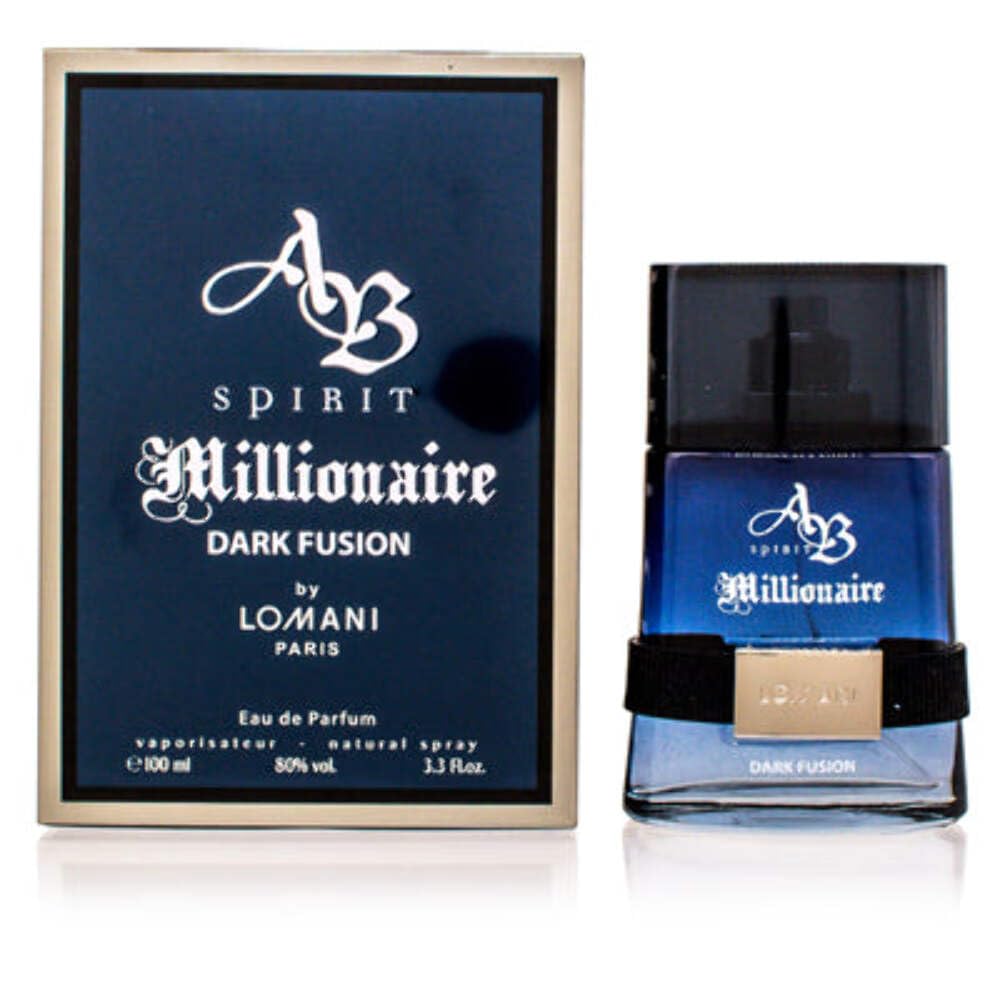 AB Spirit Millionaire Dark Fusion By Lomani - 3.4oz - Fox Global Commerce - Cologne - UPC: 3610400036621