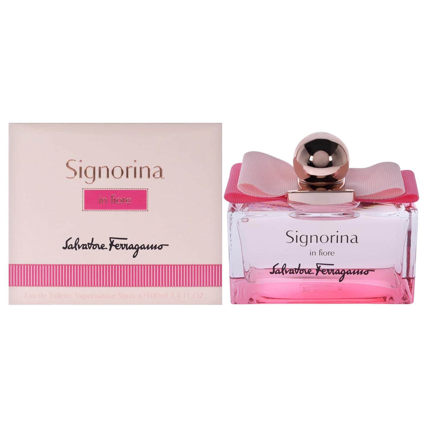 Signorina In Fiore By Salvatore Ferragamo - 3.4oz - Fox Global Commerce - Perfume - UPC: 8034097959899