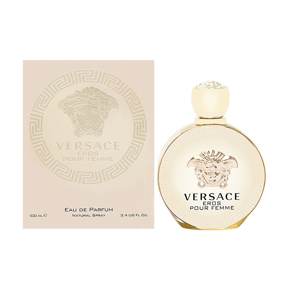 Eros Pour Femme By Versace - 3.4oz - Fox Global Commerce - Perfume - UPC: 8011003823536