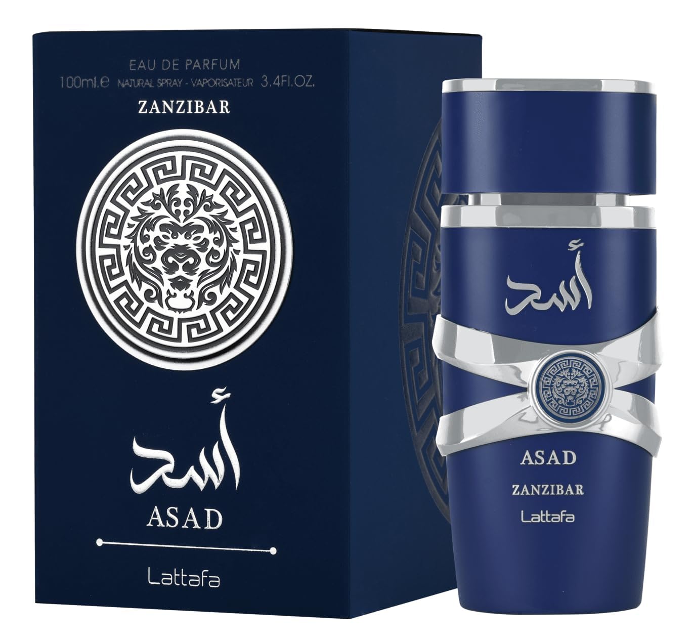 Asad Zanzibar By Lattafa - 3.4oz - Fox Global Commerce - Cologne - Unisex - UPC: 6290360598666