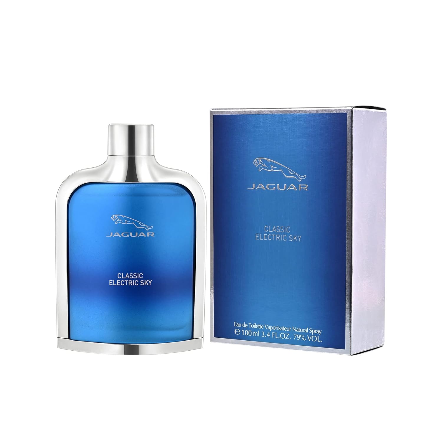 Electric Sky by Jaguar - 3.4oz - Fox Global Commerce - Cologne - UPC: 7640171193366