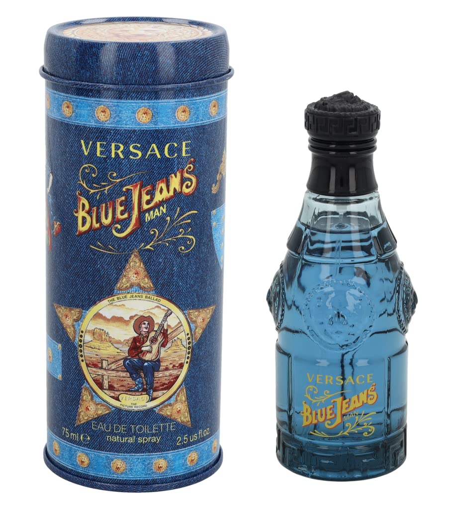 Blue Jeans By Versace - 2.5oz - Fox Global Commerce - Cologne - UPC: 8018365260757