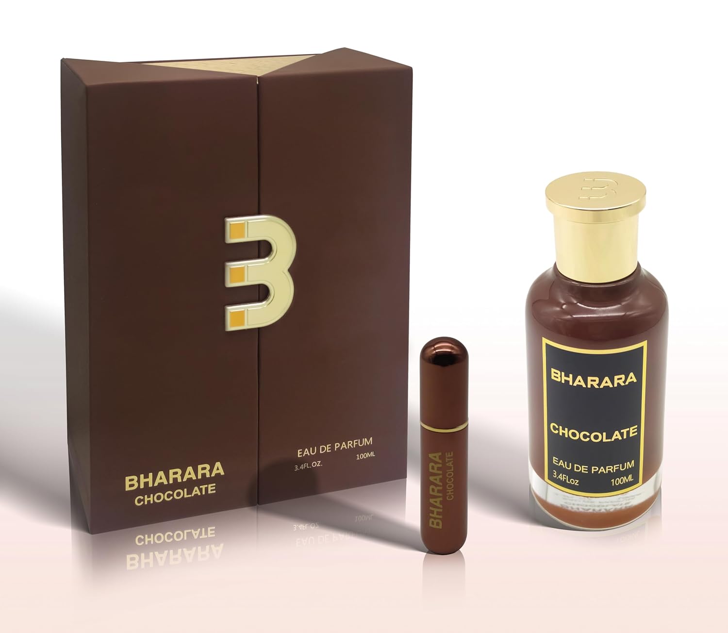 Bharara Chocolate by Bharara Beauty - 3.4oz - Fox Global Commerce - Perfume & Cologne - UPC: 850050062349