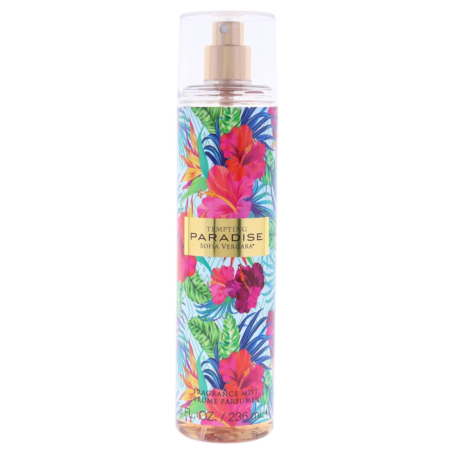 Tempting Paradise Body Mist By Sofia Vergara - 8.0oz - Fox Global Commerce - Body Mist - UPC: 0840797115620