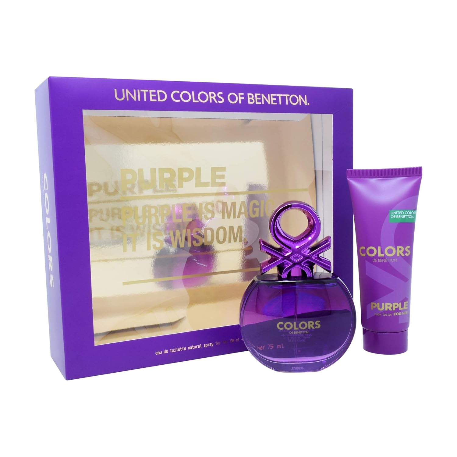 Purple Is Magic Gift Set By Benetton