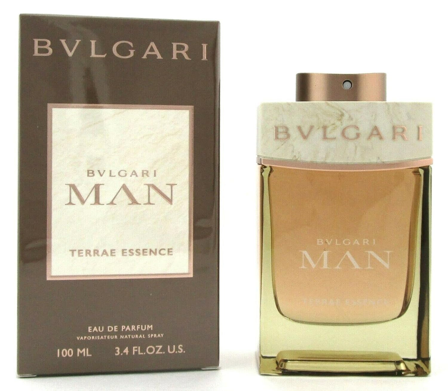 Man Terrae Essence By Bvlgari - 3.4oz - Fox Global Commerce - Cologne - UPC: 0783320416101