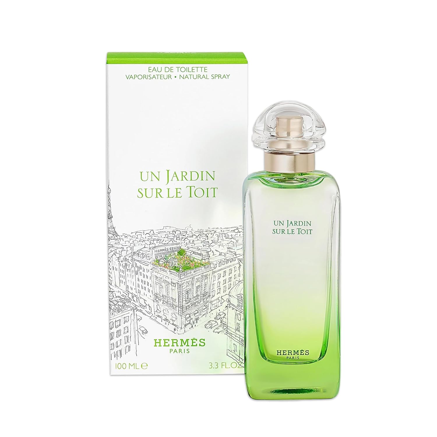 Un Jardin Sur Le Toit by Hermes - 3.3oz - Fox Global Commerce - Perfume - UPC: 3346132400019