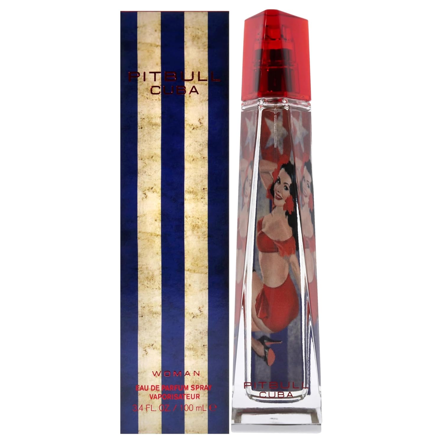 Pitbull Cuba By Pitbull - 3.4oz - Fox Global Commerce - Perfume - Male - UPC: 0811185020864