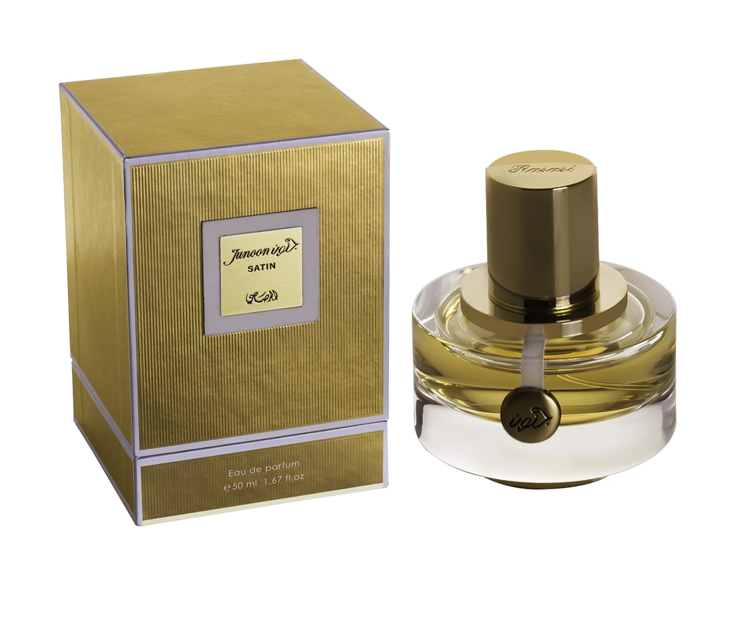 Junoon Satin for Women by Rasasi - 1.7oz - Fox Global Commerce - Perfume - UPC: 0614514253069