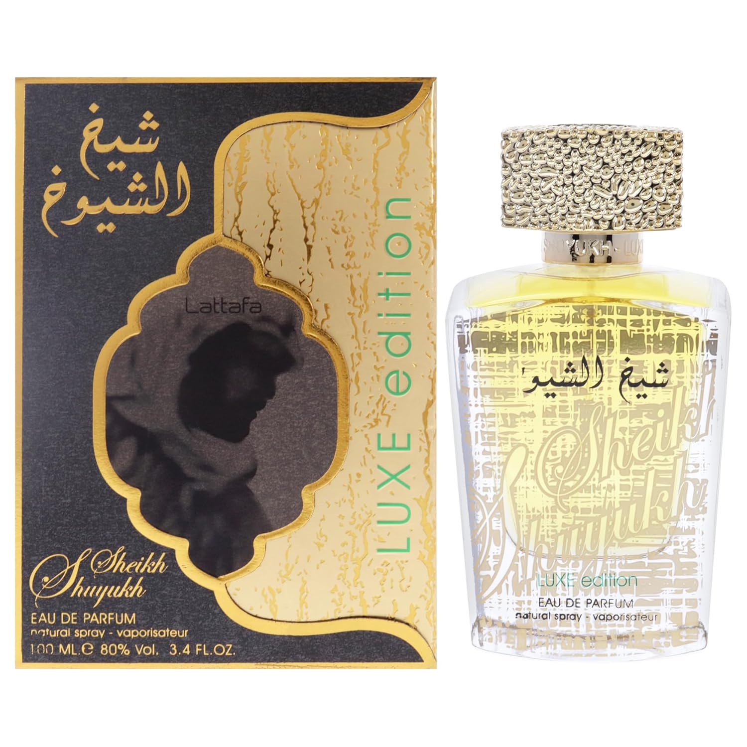 Sheikh Al Shuyukh Luxe Edition By Lattafa - 3.4oz - Fox Global Commerce - Perfume & Cologne - Unisex - UPC: 6291106063981