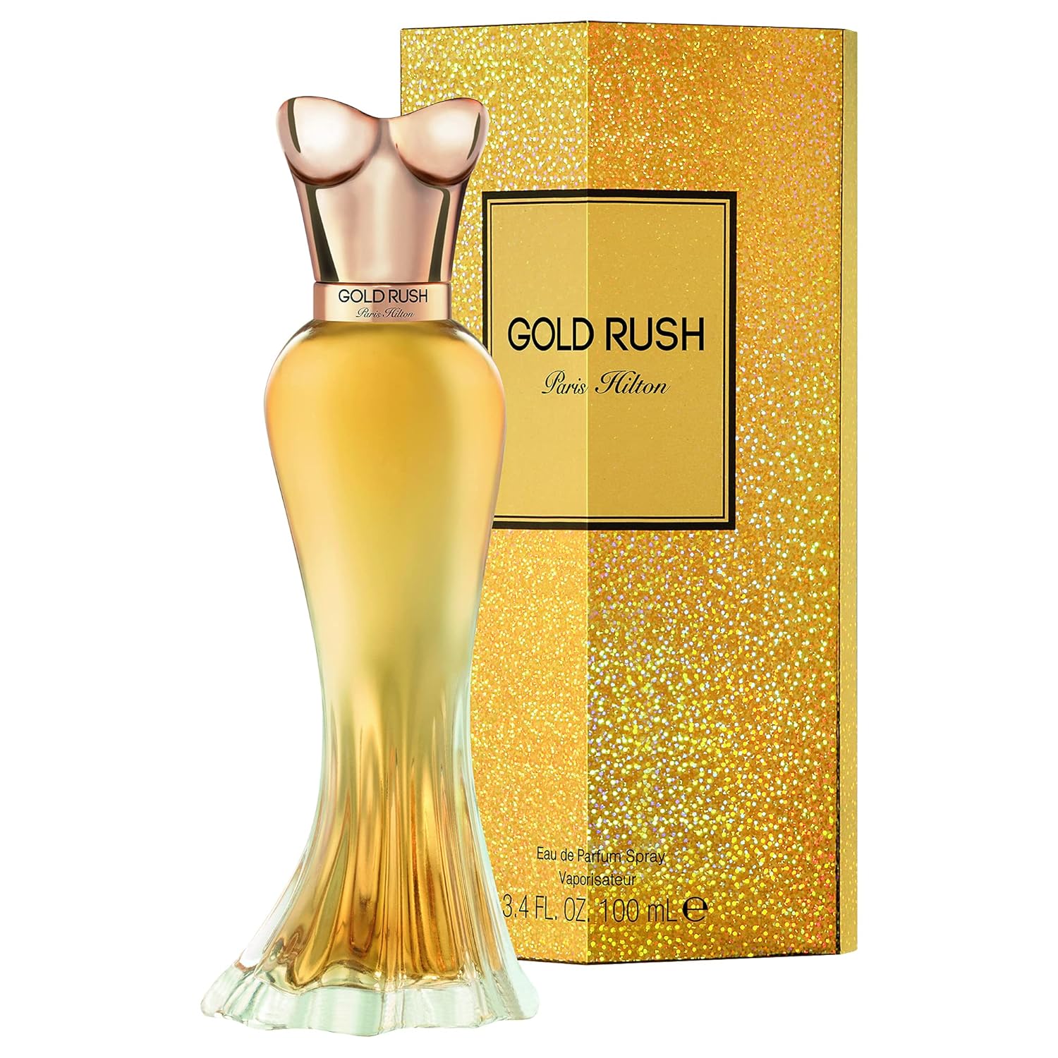 Gold Rush By Paris Hilton - 3.4oz - Fox Global Commerce - Perfume - UPC: 0608940565056