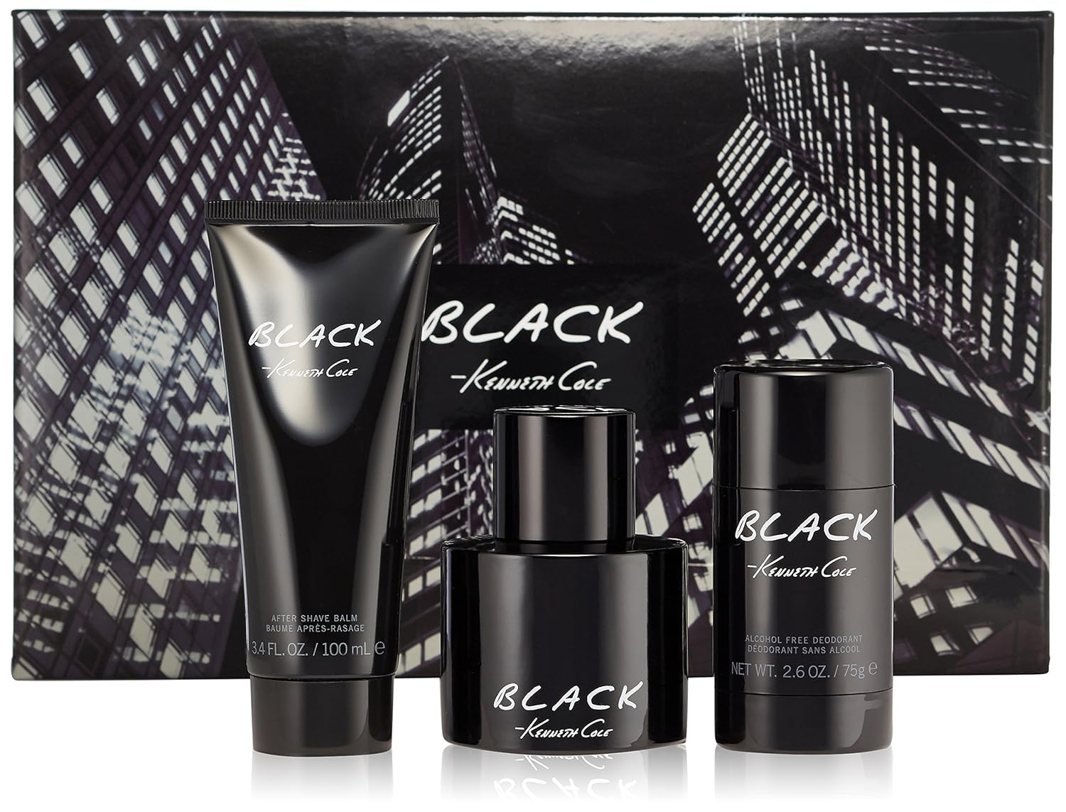 Black Gift Set By Kenneth Cole