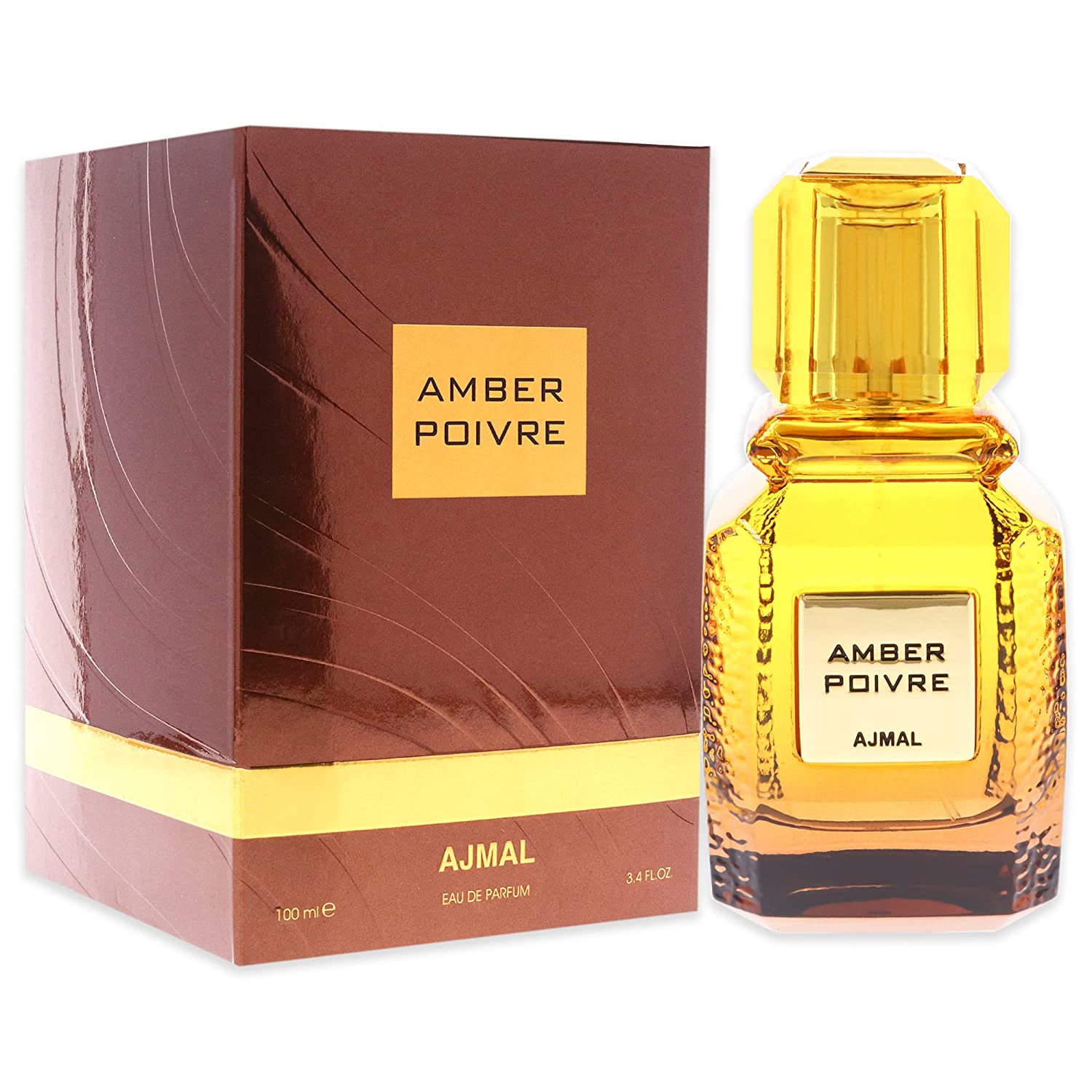 Amber Poivre By Ajmal - 3.4oz - Fox Global Commerce - Perfume & Cologne - UPC: 6293708012671