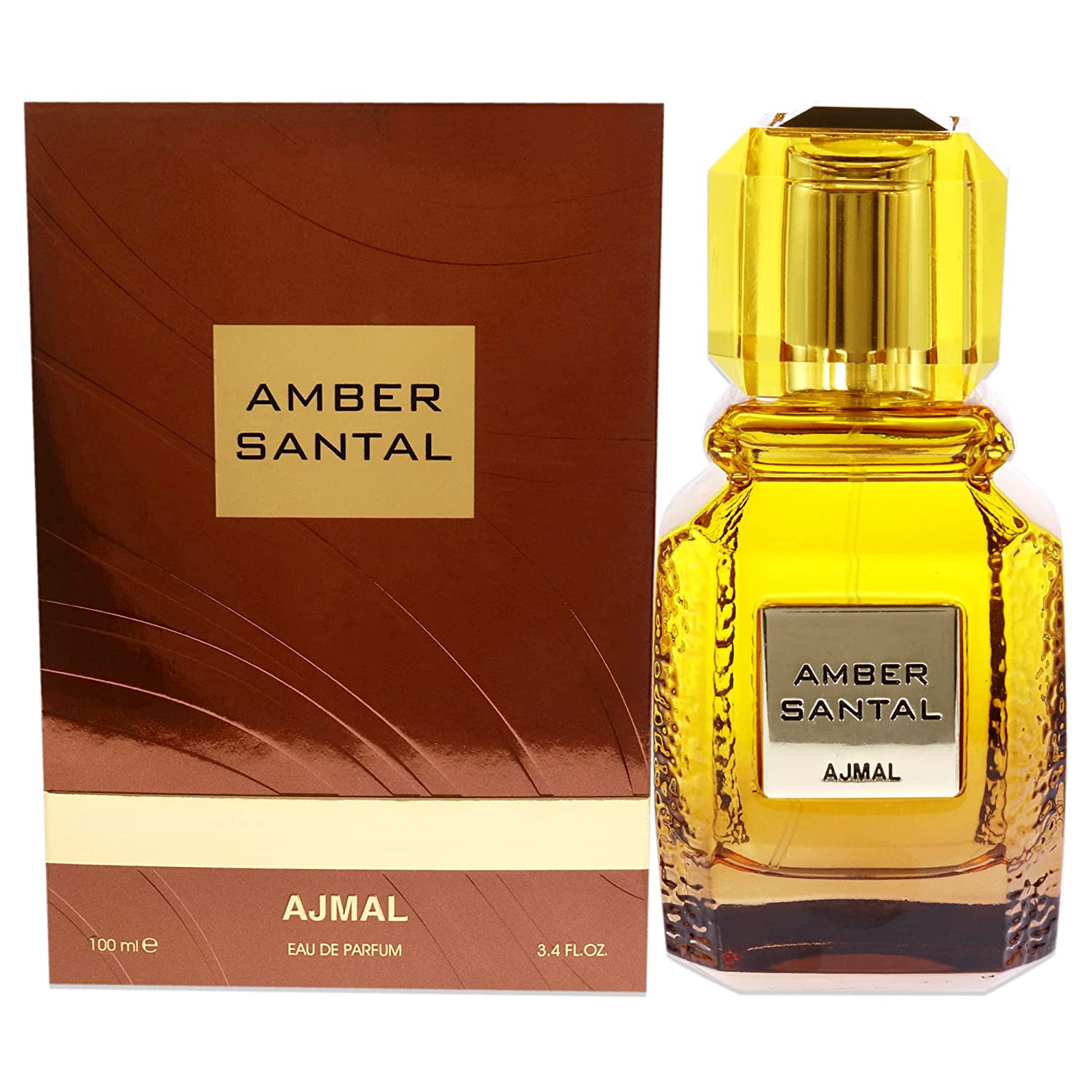 Amber Santal By Ajmal - 3.4oz - Fox Global Commerce - Perfume & Cologne - UPC: 6293708012688