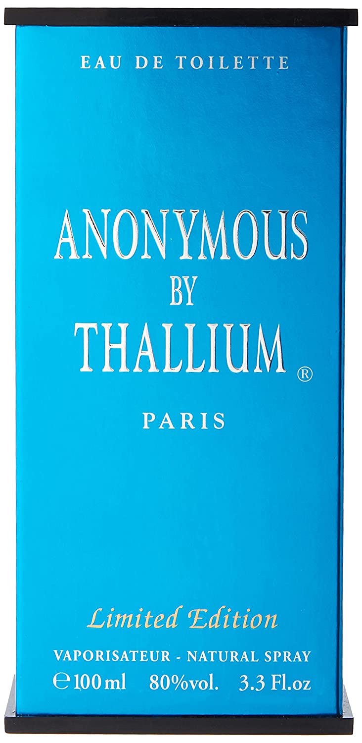 Thallium Anonymous By Yves De Sistelle (Jacques Evard) - 3.3oz - Fox Global Commerce - Cologne - UPC: 3442151000398