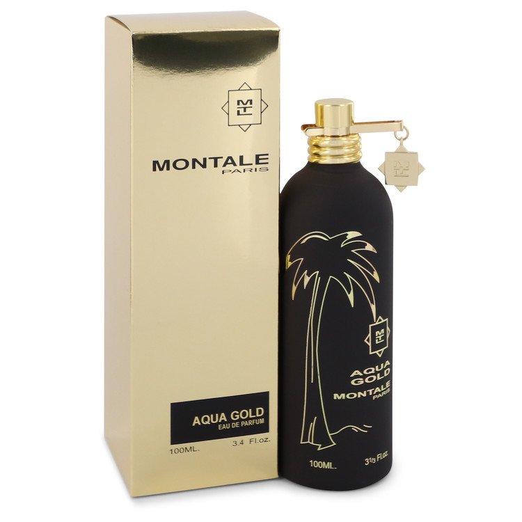 Aqua Gold By Montale Paris - 3.4oz - Fox Global Commerce - Perfume & Cologne - UPC: 3760260456081