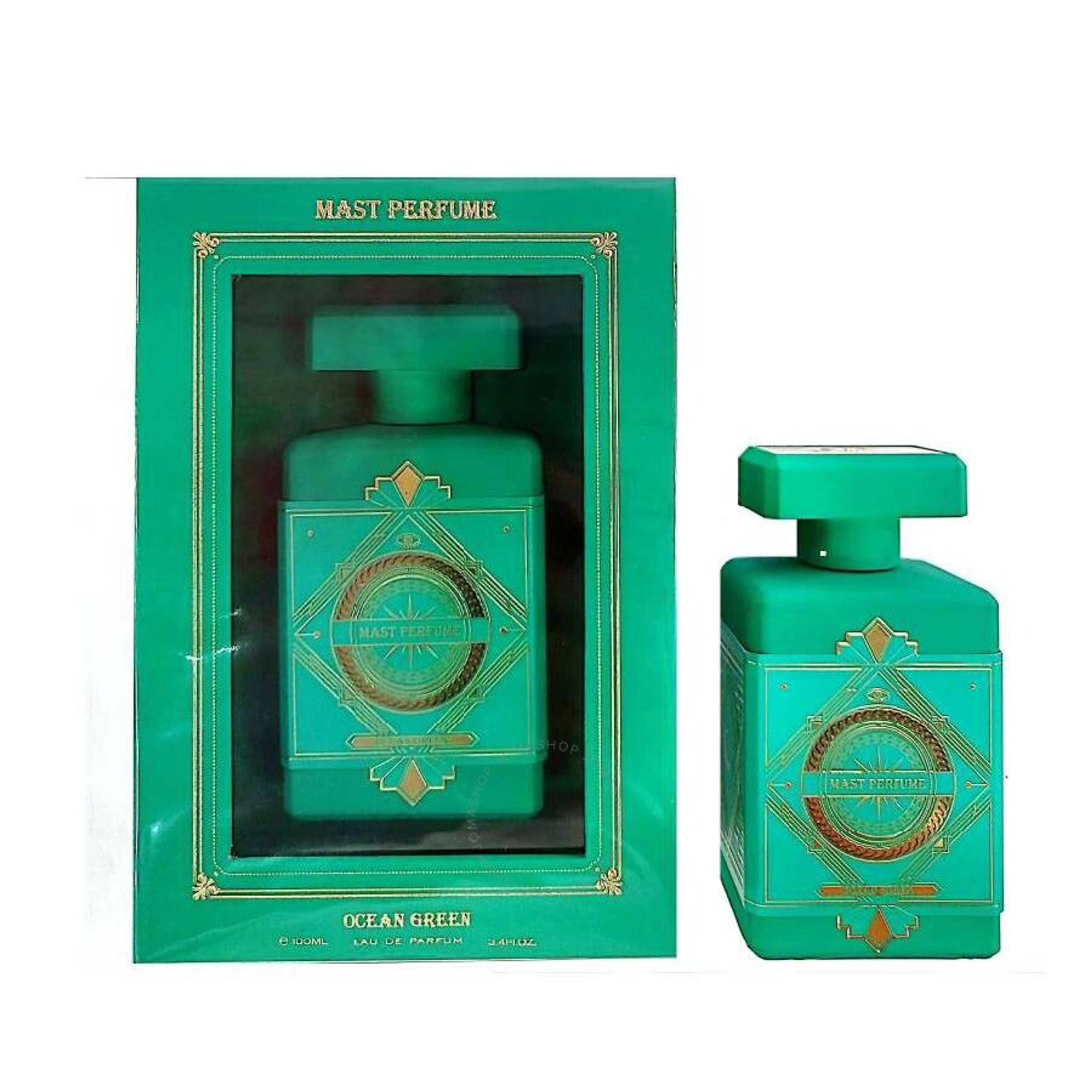 Ocean Green By Mast Perfume - 3.4oz - Fox Global Commerce - Cologne - UPC: 0019213947743