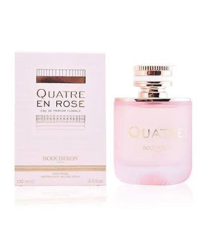 Boucheron Quatre En Rose By Boucheron - 3.3oz Tester - Fox Global Commerce - Perfume - UPC: 3386460098489