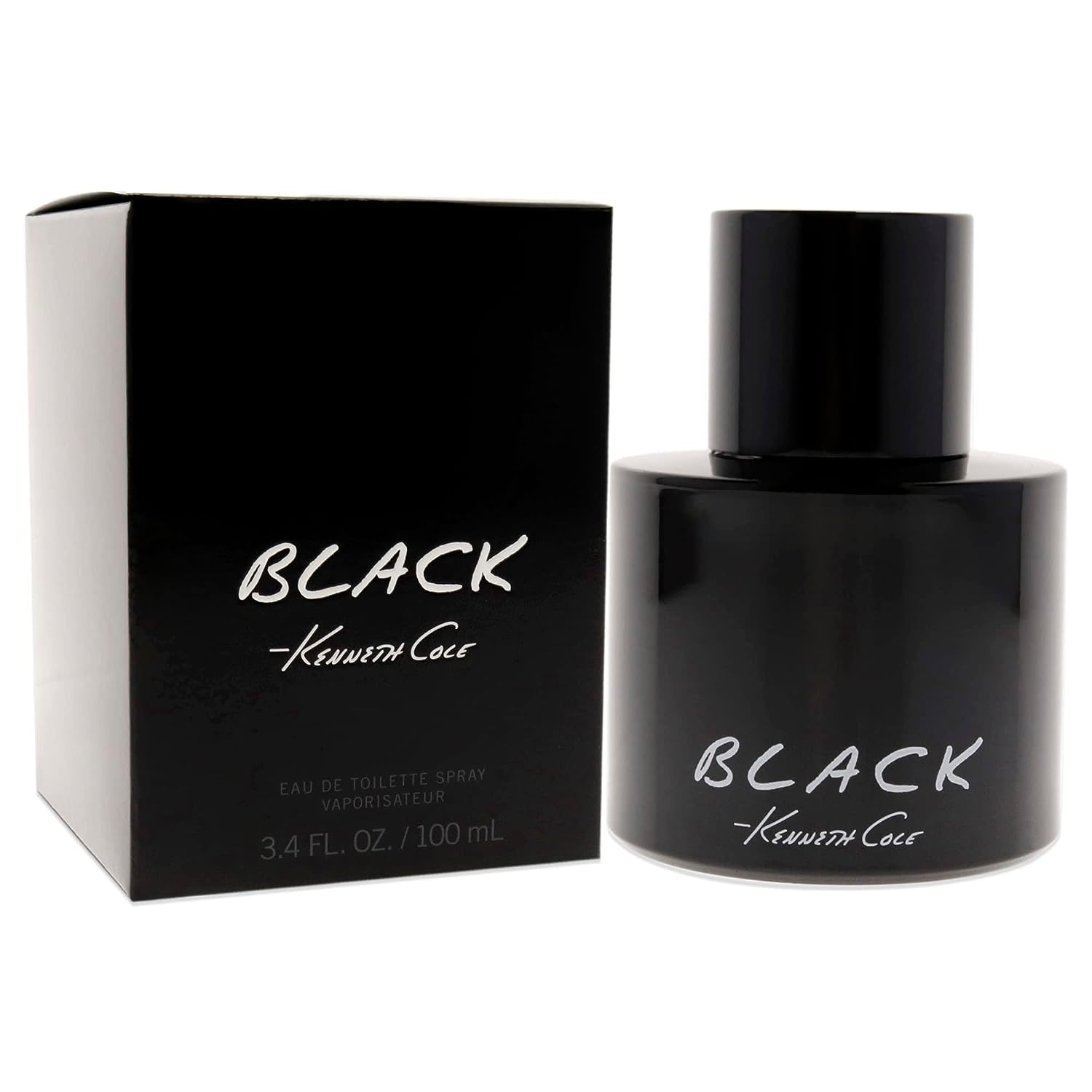 Black By Kenneth Cole - 3.4oz - Fox Global Commerce - Cologne - UPC: 0608940553893