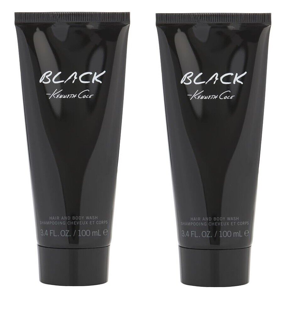 Black Hair & Body Wash By Kenneth Cole - 3.4oz - Fox Global Commerce - Body Wash - UPC: 0608940564547