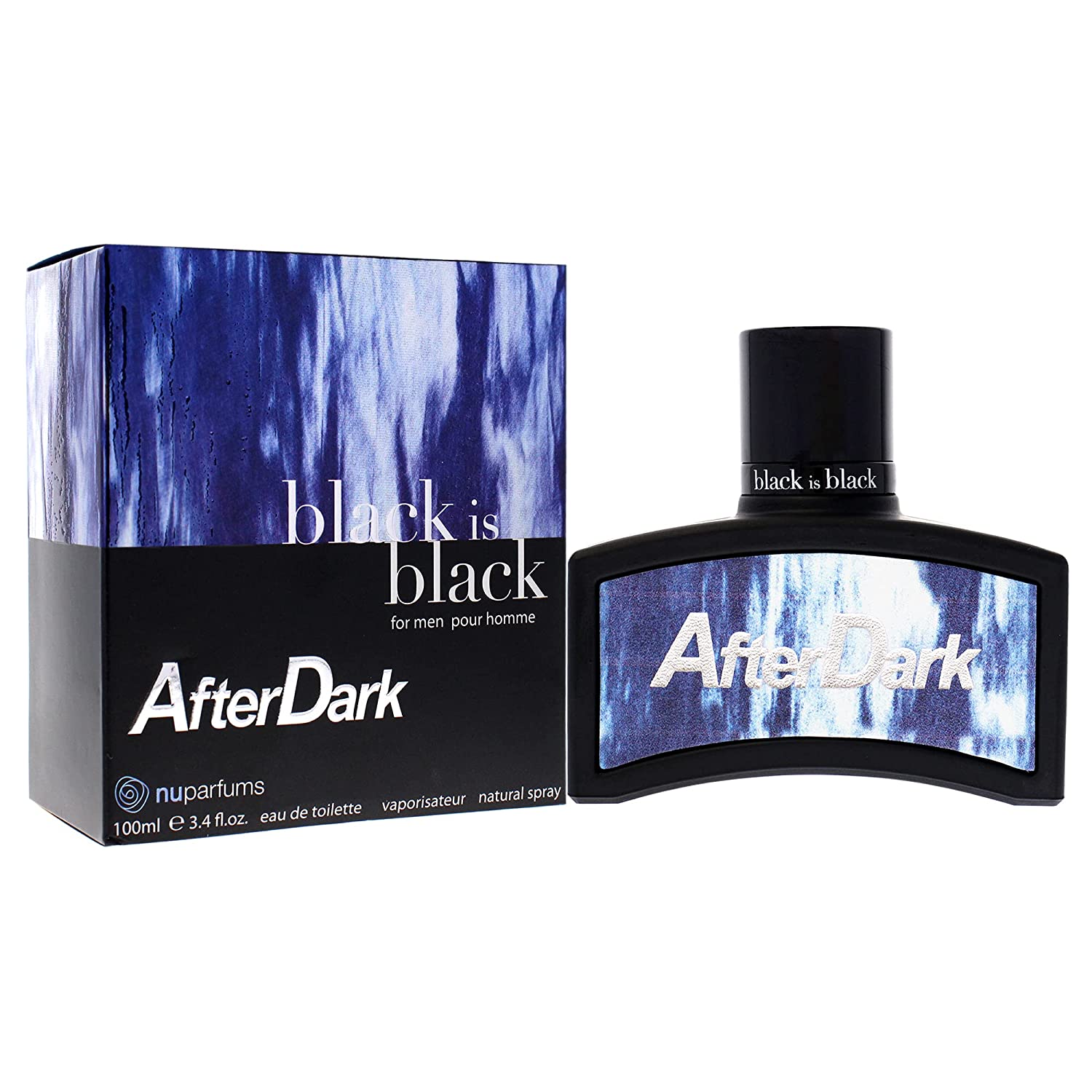 Black Is Black After Dark By Nuparfums (Spectrum Perfumes) - 3.4oz - Fox Global Commerce - Cologne - UPC: 0875990001111