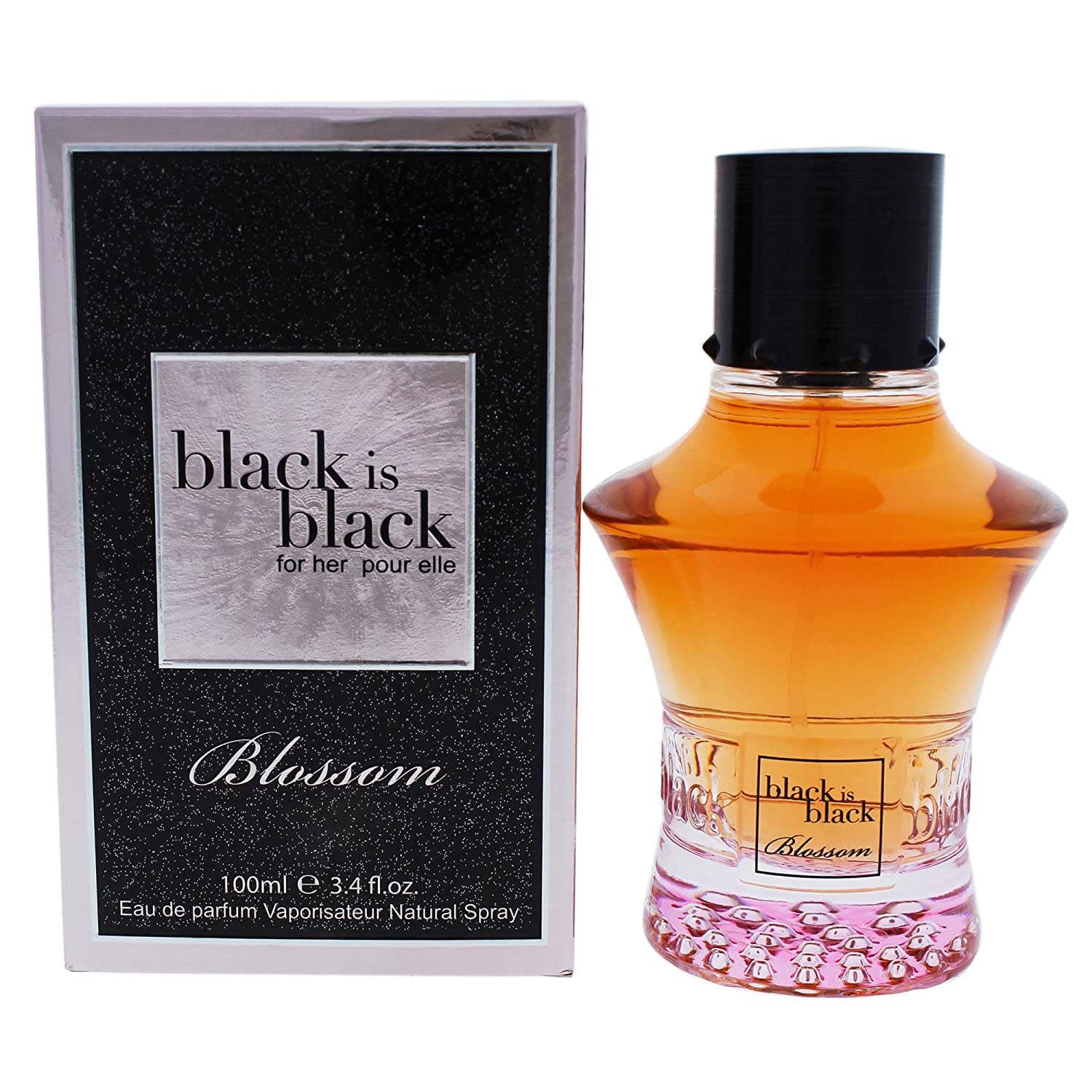 Black Is Black Blossom Pour Elle By Nuparfums (Spectrum Perfumes) - 3.4oz - Fox Global Commerce - Perfume - UPC: 0875990001067