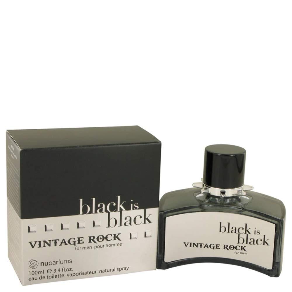 Black Is Black Vintage Rock By Nuparfums (Spectrum Perfumes) - Fox Global Commerce - Perfume & Cologne
