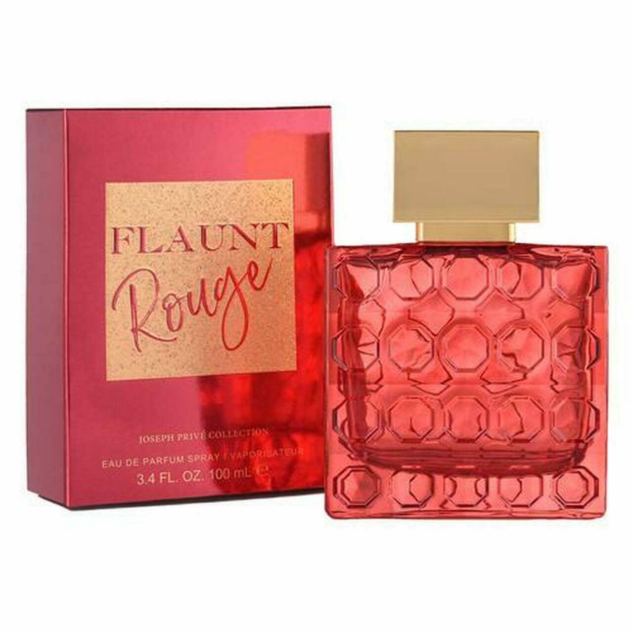 Flaunt Rouge By Joseph Prive - 3.4oz - Fox Global Commerce - Perfume - Female - UPC: 0752084309165