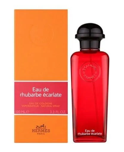 Eau De Rhubarbe Ecarlate by Hermes - 3.3oz Tester - Fox Global Commerce - Cologne - UPC: 3346130009399