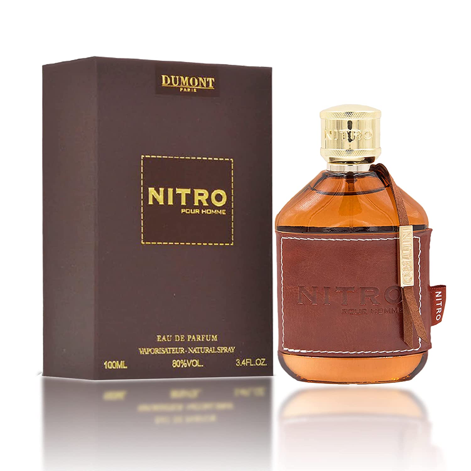 Nitro Pour Homme By Dumont - 3.4oz - Fox Global Commerce - Cologne - Male - UPC: 3770004268191