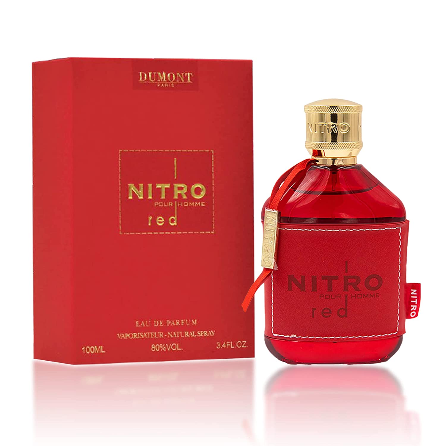 Nitro Red By Dumont - 3.3oz - Fox Global Commerce - Cologne - Male - UPC: 3760060761880