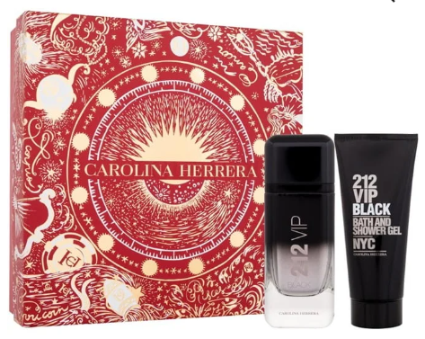 212 VIP Black 2pcs Set By Carolina Herrera