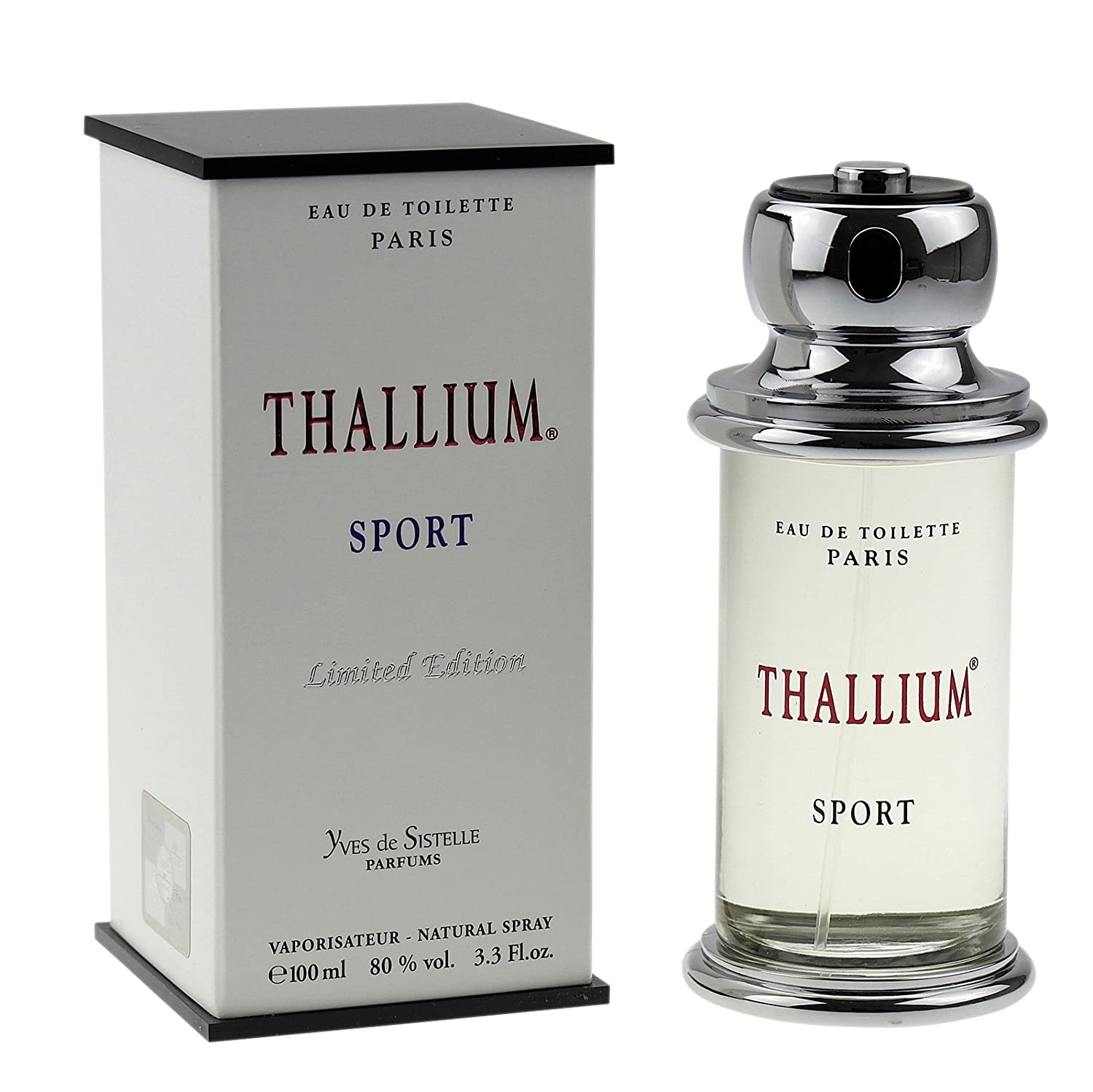 Thallium Sport Limited Edition By Yves De Sistelle (Jacques Evard) - 3.3oz - Fox Global Commerce - Cologne - UPC: 3442151009223