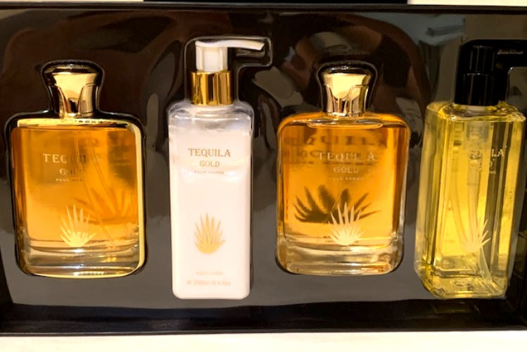 Tequila Gold By Tequila 3.3 oz Eau De Parfum Spray 4 pieces Set For Men - Scent In The City - Gift Set