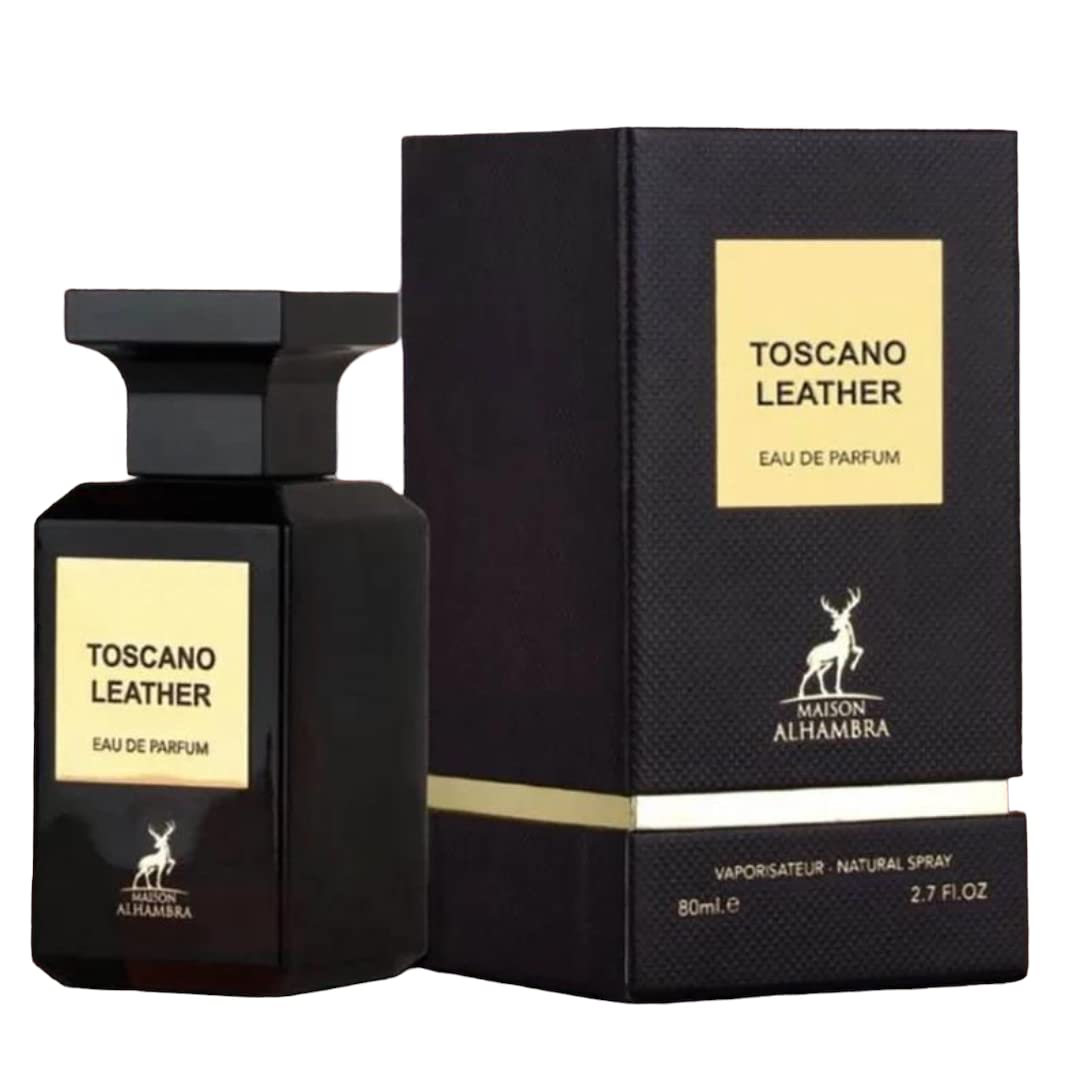 Toscano Leather By Maison Alhambra - 2.7oz - Fox Global Commerce - Cologne - UPC: 6291108735800