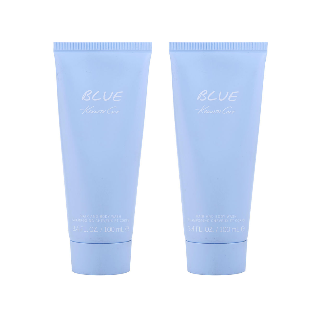 Blue Hair & Body Wash By Kenneth Cole - 3.4oz - Fox Global Commerce - Body Wash - UPC: 0608940565797