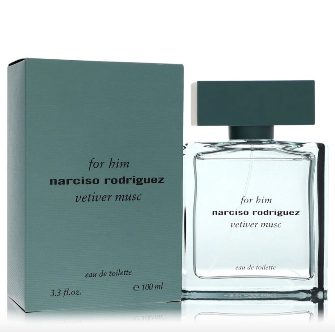 For Him Narciso Rodriguez Vetiver Musc By Narciso Rodriguez - 3.3oz - Fox Global Commerce - Cologne - UPC: 3423222107741