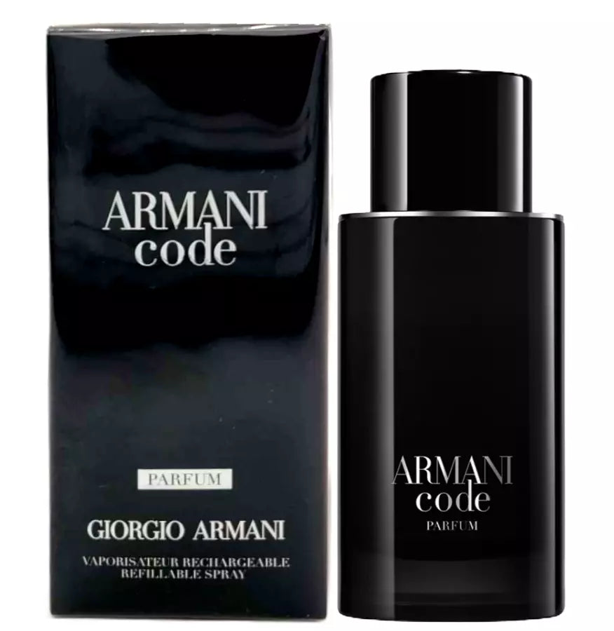 Armani Code Refillable by Giorgio Armani - 2.5oz - Fox Global Commerce - Cologne - UPC: 3614273604833