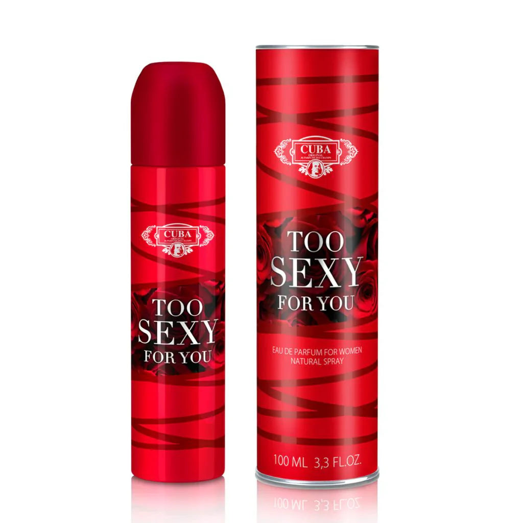 Cuba Too Sexy For You By Parfum Des Champs - 3.3oz - Fox Global Commerce - Perfume - Male - UPC: 5425039222080